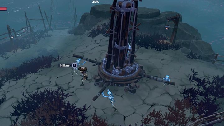 Once you collect the 3 gears, take them to the mechanism in the north of the Swamp - The Serpent Rogue: Through The Swamp - walkthrough - Walkthrough - The Serpent Rogue Guide