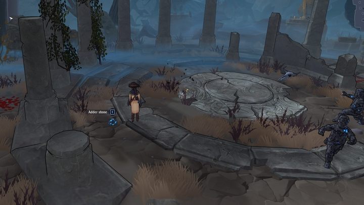 You can obtain Adder Stone by destroying human figures in Gorgon's Lair - The Serpent Rogue: Ingredients for brewing potions - list - Potions - The Serpent Rogue Guide