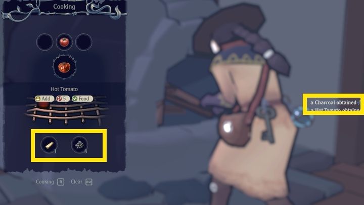 In addition, cooking turns wood into charcoal: 1x Log -> 1x Charcoal - The Serpent Rogue: Ingredients for brewing potions - list - Potions - The Serpent Rogue Guide