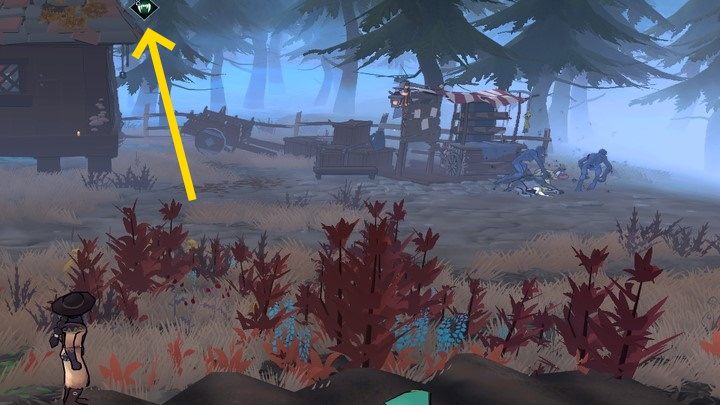 The fangs icon at the top of the screen informs that the bodies will soon lure Ghouls. - The Serpent Rogue: Ingredients for brewing potions - list - Potions - The Serpent Rogue Guide