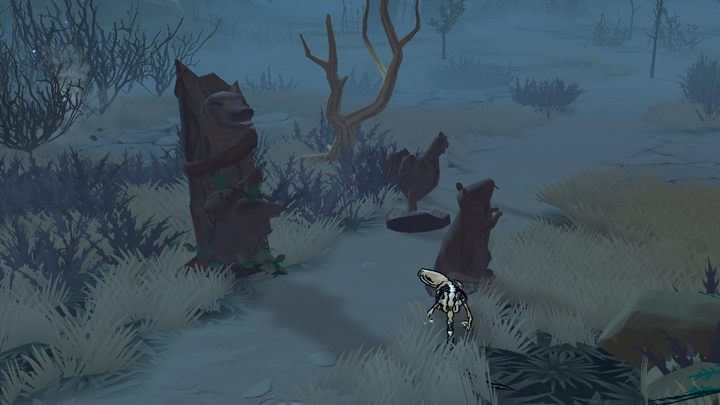 In the 3rd Wasteland location, you will find animal statues that can be used to transform into specific animals - The Serpent Rogue: Morphing living beings - Followers and Monsters - The Serpent Rogue Guide
