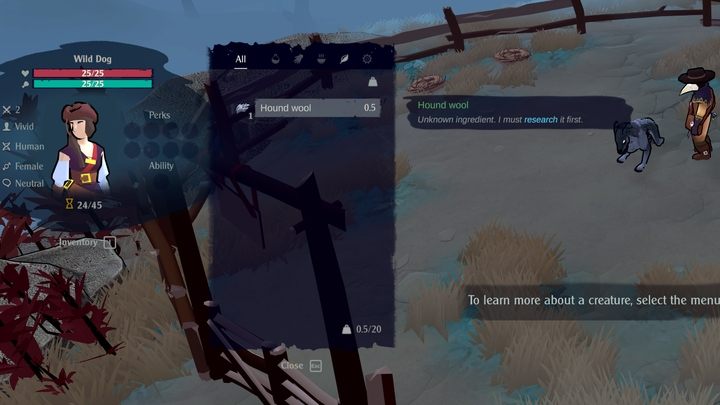 You can check your opponents' inventory before fighting them by pressing I to examine the equipment screen of a given person or monster (you can examine hostile enemies while camouflaged as a bush or a rat) - The Serpent Rogue: Beginners Guide - Basics - The Serpent Rogue Guide