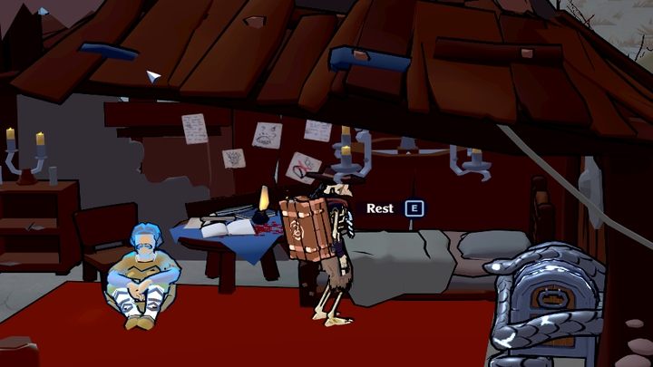 Using the bed allows you to quickly skip time - The Serpent Rogue: Beginners Guide - Basics - The Serpent Rogue Guide