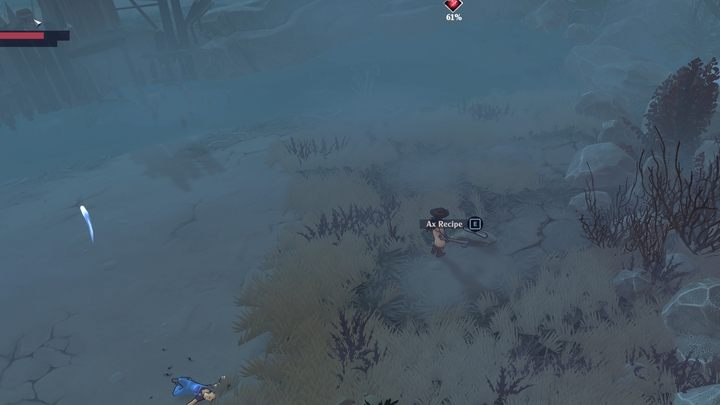 The ax recipe can be found in the Wasteland, lying directly on the ground in the upper right corner of the location - The Serpent Rogue: Tool and weapon recipes and descriptions - Tools - The Serpent Rogue Guide