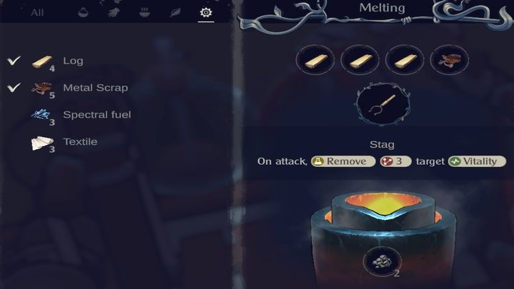 Stag recipe: 3x Log + 1x Metal Scrap - The Serpent Rogue: Tool and weapon recipes and descriptions - Tools - The Serpent Rogue Guide