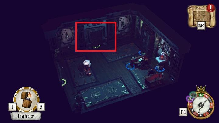 Once here, wait until 3 pm, and then go to the next room - Acquire the lighter | Greyson Grayson & Redd Rockridge - Greyson Grayson & Redd Rockridge - The Sexy Brutale Game Guide