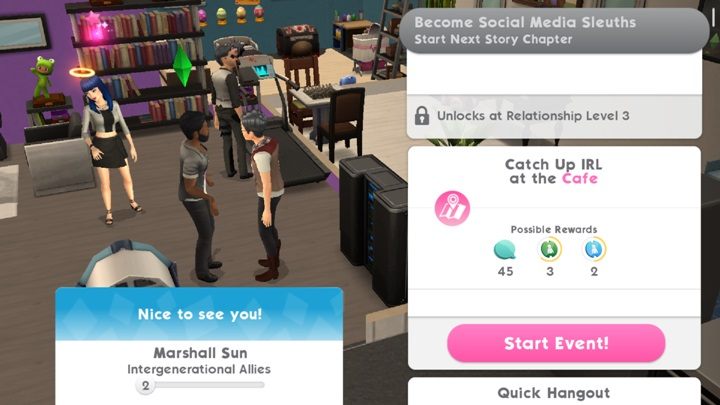 These stories also add new events - Sibling Rivalry and Better Late than Never in Sims Mobile - Missions, events, careers and hobbies - The Sims Mobile Game Guide