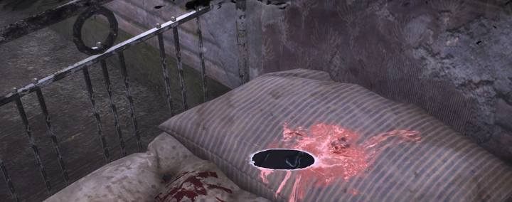 Use the Minds Eye to examine the clue on the bed - Field Research | The Sinking City walkthrough - Side cases - The Sinking City Guide