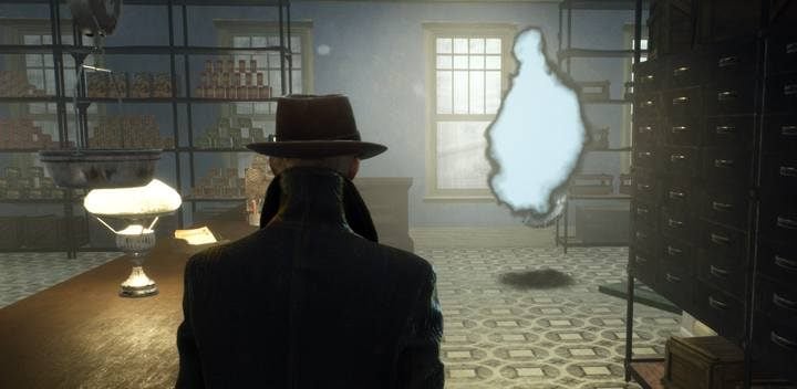 The cloud will appear on the counter - Field Research | The Sinking City walkthrough - Side cases - The Sinking City Guide