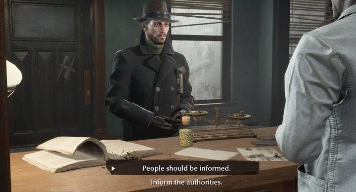 This choice has no visible effect on the plot or rewards - Field Research | The Sinking City walkthrough - Side cases - The Sinking City Guide