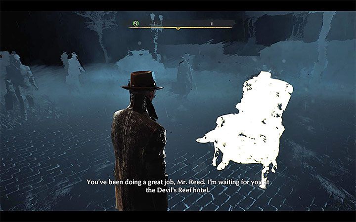 This step can be played regardless of how you cleared Reed of the murder charges - Self-Defense | The Sinking City walkthrough - Main cases - The Sinking City Guide