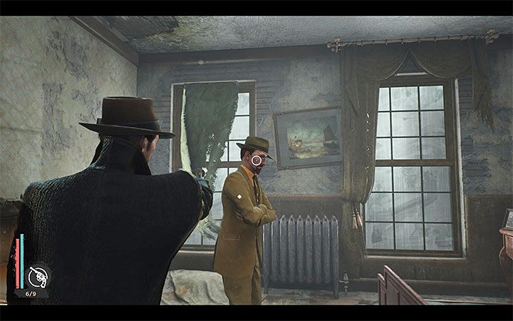 Return to Devils Reef Hotel and head upstairs to a room rented by Reed - Self-Defense | The Sinking City walkthrough - Main cases - The Sinking City Guide