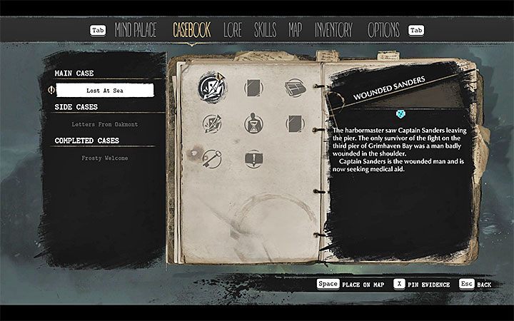 Depending on the ongoing investigation, you can get clear information about which archive you should visit - How to use archives in The Sinking City? - FAQ - The Sinking City Guide