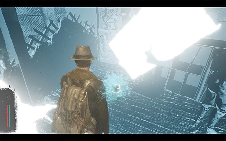 For the first time now you have to help yourself with Retrocognition - Frosty Welcome | The Sinking City walkthrough - Main cases - The Sinking City Guide