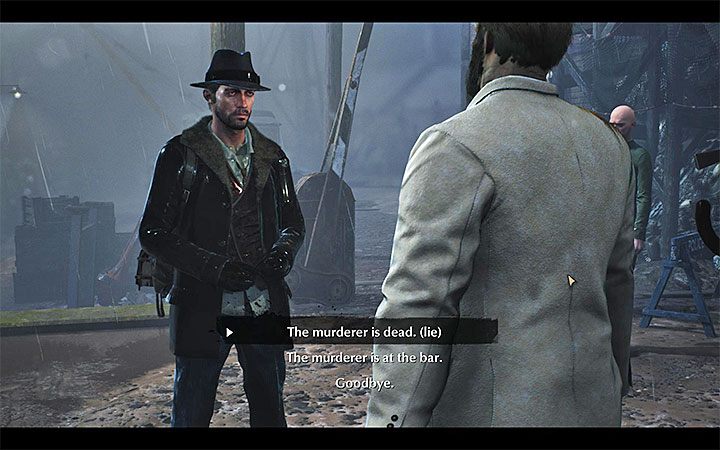 Go back to Robert Throgmorton for the last time - Frosty Welcome | The Sinking City walkthrough - Main cases - The Sinking City Guide