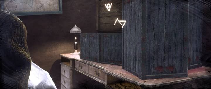 You will receive a key to the upstairs office from your case commissioner - On the other side of the mirror | The Sinking City walkthrough - Side cases - The Sinking City Guide