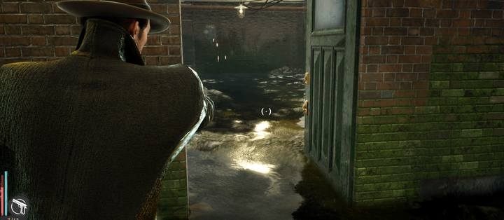 You will open the door in the basement by hitting the lock with a punch. - On the other side of the mirror | The Sinking City walkthrough - Side cases - The Sinking City Guide