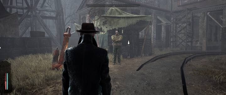 Start Bounty of the Sea by talking to the man - you will find him in front of the entrance to Oakmont City Port, on the other side of Deepshore Road (in Grimhaven Bay district) - Bounty of the Sea | The Sinking City walkthrough - Side cases - The Sinking City Guide