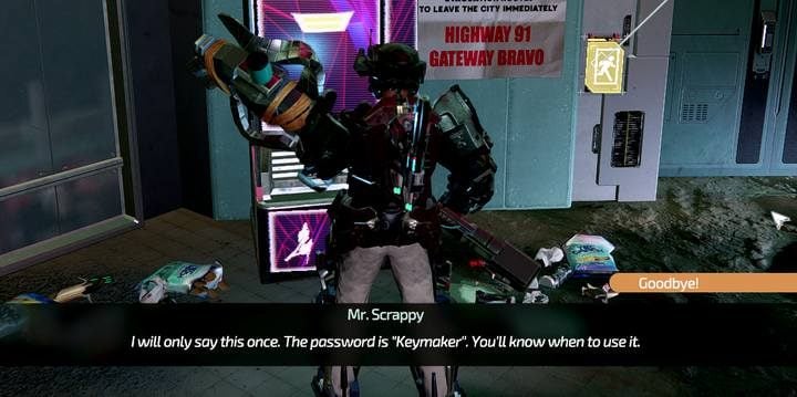 In addition, the machine might reveal some interesting details about other quests - Mr. Scrappys Information and Audiologs | The Surge 2 - Audiologs - The Surge 2 Guide
