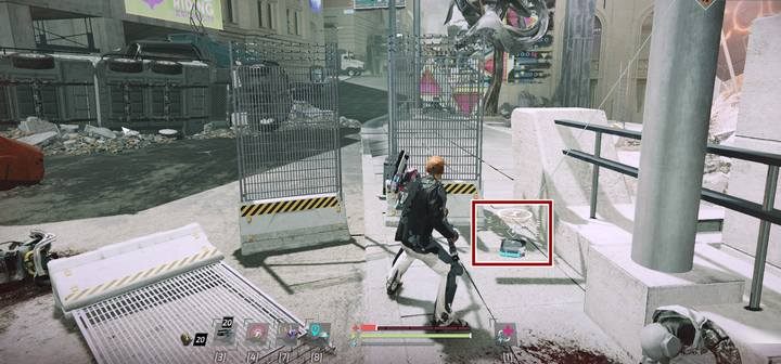 You will find the audiolog at the bridge, on the road that crosses the district, leading northwards - Jericho - Downtown | Audiologs in The Surge 2 - Audiologs - The Surge 2 Guide