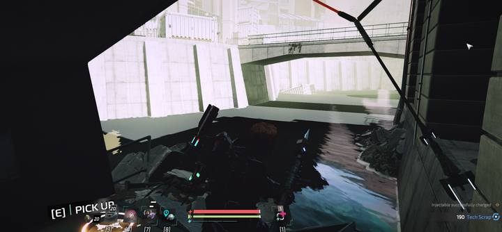 By the river, near the entrance to Seaside Court, you will find an audiolog at the very end of the map, on the rubbish in the river - Jericho - Downtown | Audiologs in The Surge 2 - Audiologs - The Surge 2 Guide