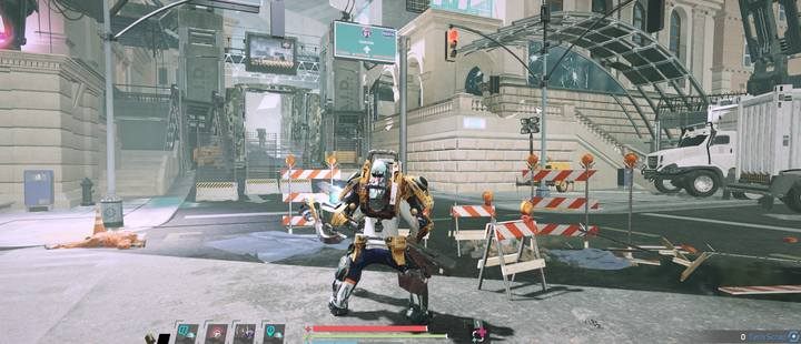 After descending to the underground from the central square (in front of the second gates leading to the evacuation zone), turn left, then turn right at the subway - Jericho - Downtown | Audiologs in The Surge 2 - Audiologs - The Surge 2 Guide