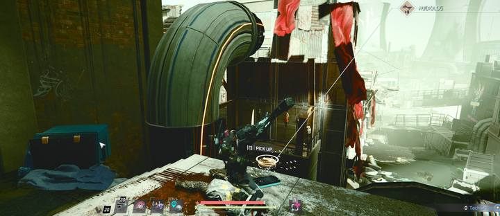 You will collect an audiolog as soon as you walk through the gate to Port Nixon from Seaside Court, impossible to miss - Port Nixon | Audiologs in The Surge 2 - Audiologs - The Surge 2 Guide