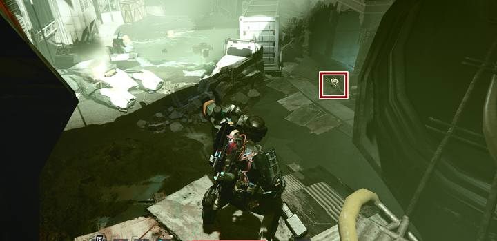 When you leave the pipe, near Paper Street, the audiolog will be lying by the hole in the wall - Port Nixon | Audiologs in The Surge 2 - Audiologs - The Surge 2 Guide