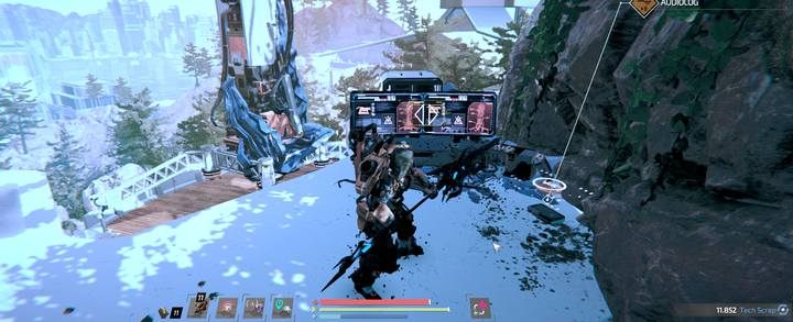 At the first repeller on the Cougar Trail - Gideons Rock | Audiologs in The Surge 2 - Audiologs - The Surge 2 Guide