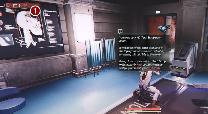 Thankfully, death is never permanent: when you lose your health, you wake up at the nearest respawn point (mission checkpoint or last visited MedBay), but you lose your tech scrap - if you do, you can pick it up where you left off - Death in The Surge 2 - Basics - The Surge 2 Guide