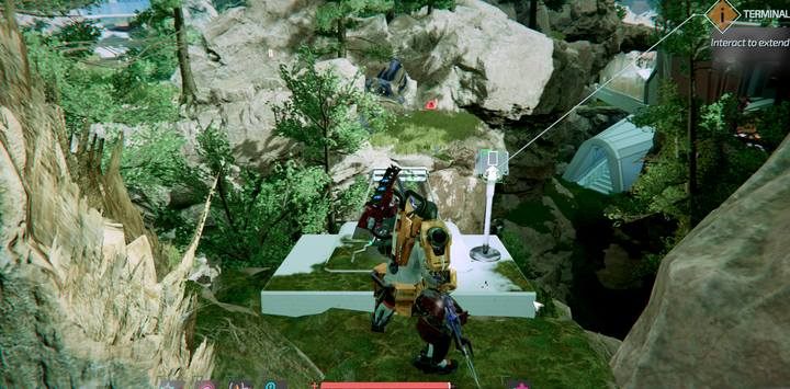 The fourth seed can be found behind the second spotlight on the Mustang Hills trail - Garden Valley | Side mission in The Surge 2 - Side quests - The Surge 2 Guide