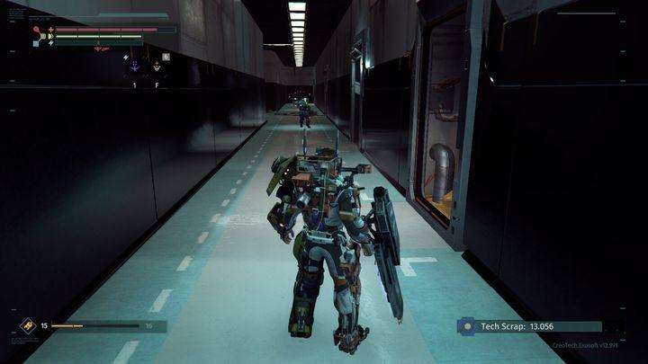 Access the restricted zone, avoid or defeat the first opponent and move forward - Research Zone | The Surge Walkthrough - Walkthrough - The Surge Game Guide