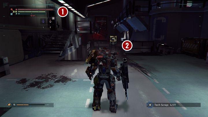 You will get to a place presented in the screenshot - Research Zone | The Surge Walkthrough - Walkthrough - The Surge Game Guide