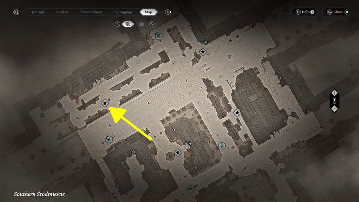 Urban Secrets: The viewpoint is located right before the entrance to the station, in north-western part of Southern Srodmiescie - The Thaumaturge: All Stereoscopic Photographs map - The Thaumaturge: Secrets and Collectibles - The Thaumaturge Guide