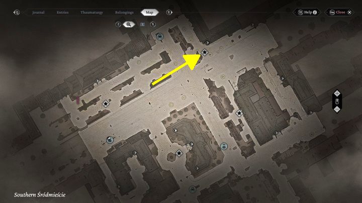 Urban Secrets: The viewpoint is before the entrance to the said bar, in the northern part of Southern Srodmiescie - The Thaumaturge: All Stereoscopic Photographs map - The Thaumaturge: Secrets and Collectibles - The Thaumaturge Guide