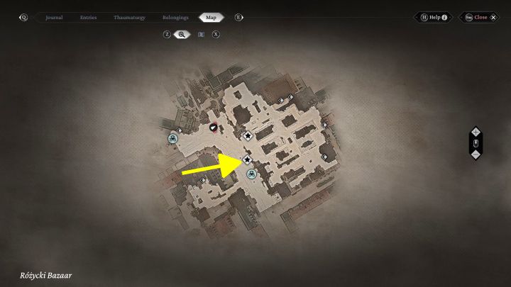 Urban Secrets: The viewpoint is in the central area of Rozycki Bazaar, in the vicinity of the marketplace entrance - The Thaumaturge: All Stereoscopic Photographs map - The Thaumaturge: Secrets and Collectibles - The Thaumaturge Guide