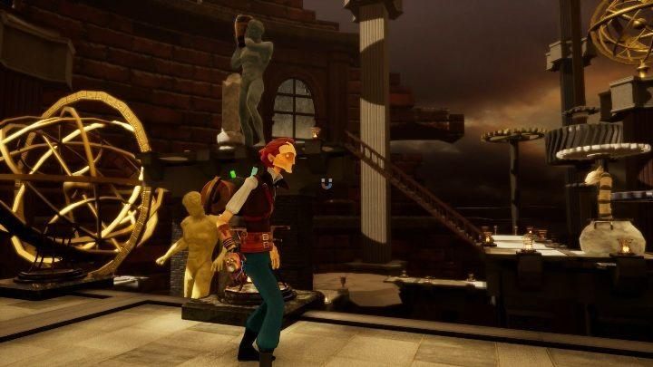 To reach the next building you have to go back to the main building and turn right - 2nd location walkthrough | The Watchmaker - Part 2 - The Watchmaker Game Guide