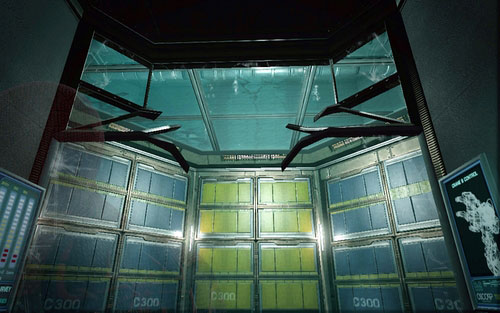 With the last enemy taken care of, head inside the first room on the left - Chapter 07 - Spidey to the Rescue - Walkthrough - The Amazing Spider-Man - Game Guide and Walkthrough