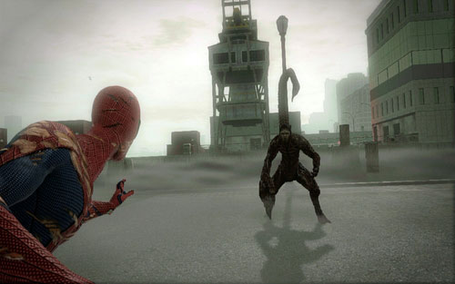 After a short cinematic, head to the spot marked on the map - Chapter 07 - Spidey to the Rescue - Walkthrough - The Amazing Spider-Man - Game Guide and Walkthrough