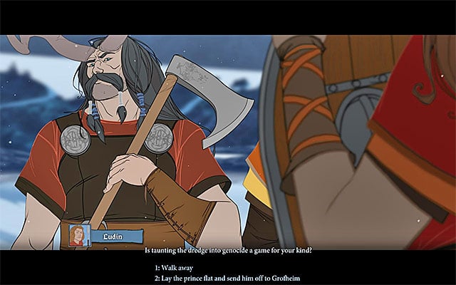 You need to decide the fate of prince Ludin - The more important decisions | Lists - Lists - The Banner Saga Game Guide