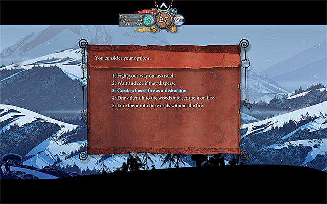 The last two options on the list may result in your losing the hero - The more important decisions | Lists - Lists - The Banner Saga Game Guide