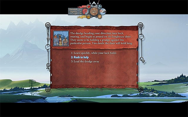 Thanks to helping the villagers, you will gain a new ally - The more important decisions | Lists - Lists - The Banner Saga Game Guide