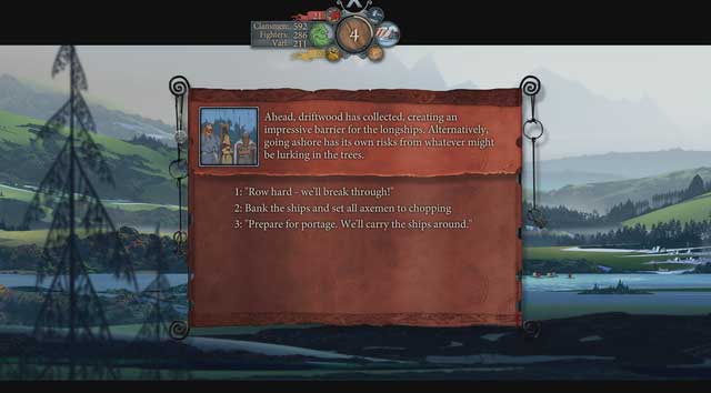 Your first important decision connected that determines how you are going to fight - Journey to Ormsdalr | Chapter 8 - Chapter 8 - The Banner Saga 2 Game Guide