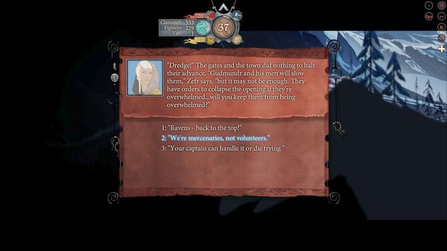 If you make the wrong decision, you will lose a hero - The underground journey | Chapter 11 - Chapter 11 - The Banner Saga 2 Game Guide