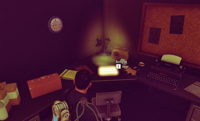 This note is easy to miss. - Chapter III: Signal from Beyond - Documents and letters - The Bureau: XCOM Declassified - Game Guide and Walkthrough