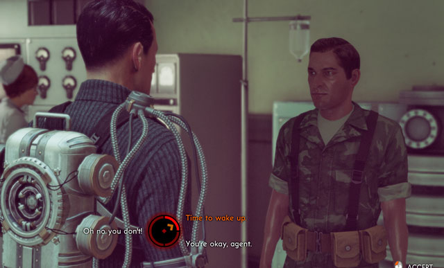 Its a proper answer. - Investigation: Cure - Walkthrough - The Bureau: XCOM Declassified - Game Guide and Walkthrough