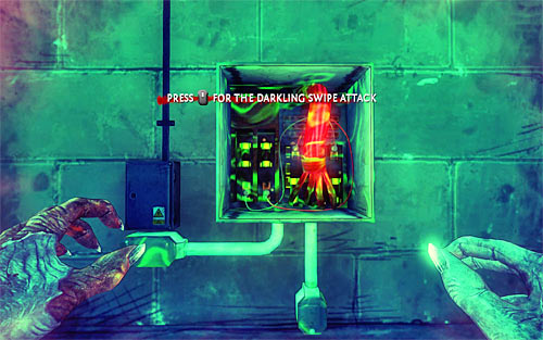 Eventually you have to get to the other end of the attic, finding an entrance to another ventilation shaft - Strong Silent Type - p. 1 - Walkthrough - The Darkness II - Game Guide and Walkthrough