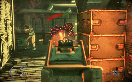 Regardless of the chosen tactics, watch out for a new opponent with a shield, because on such small area he can be a real challenge - Fun and Games - p. 2 - Walkthrough - The Darkness II - Game Guide and Walkthrough