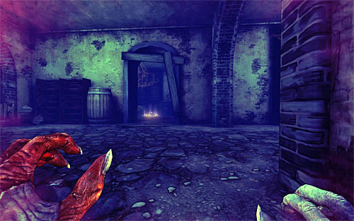 Ignore for a while your current objective and start exploring the room shown on the above screen - Rat in a Maze - p. 1 - Walkthrough - The Darkness II - Game Guide and Walkthrough