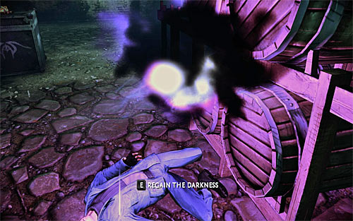 Keep fighting until Peevish loses his entire energy bar and dies - Rat in a Maze - p. 3 - Walkthrough - The Darkness II - Game Guide and Walkthrough